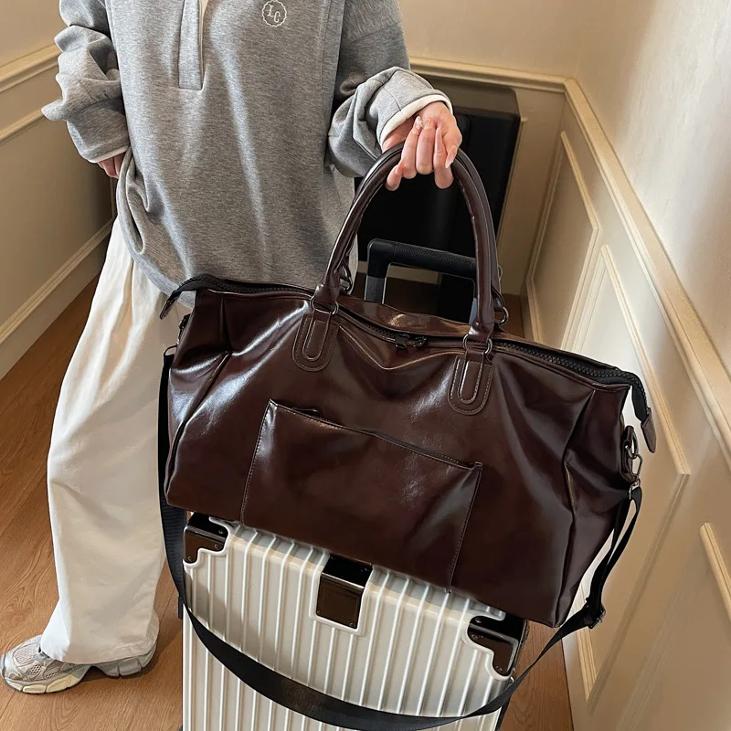 Large Capacity Travel Bag Men's Handheld Luggage Women's Short Trip Business Trip Storage Bag Fitness Bag Outdoor Sports
Large Capacity Travel Bag Men's Handheld Luggage Women's Short Trip Business Trip Storage Bag Fitness Bag Outdoor Sports