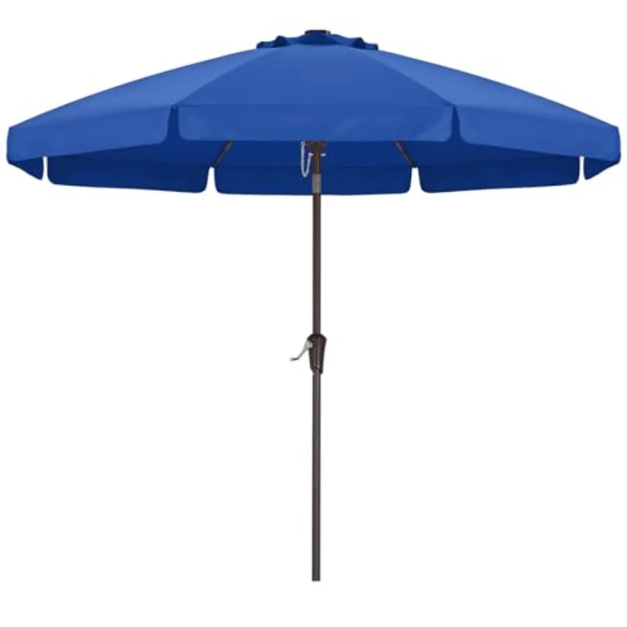 9ft Scalloped Patio Umbrella, Outdoor Table Umbrella with Tilt and Crank, Fiberglass Ribs Deck Umbrella for Patio, Pool, Garden
9ft Scalloped Patio Umbrella, Outdoor Table Umbrella with Tilt and Crank, Fiberglass Ribs Deck Umbrella for Patio, Pool, Garden