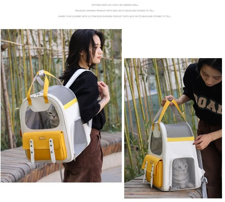 Cat Convenient For Going Out Backpack Portable Cat Bag Breathable Pet Supplies Aviation Box Dog Backpack
Cat Convenient For Going Out Backpack Portable Cat Bag Breathable Pet Supplies Aviation Box Dog Backpack