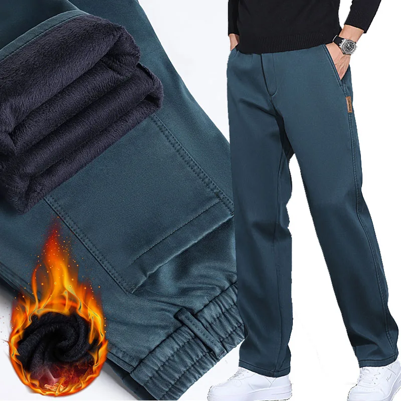 Fashion Thickened Fleece Pants Winter Wide Leg Warm Loose Draping Fabric Casual Sweatpants Versatile Comfortable Commute Trouser
Fashion Thickened Fleece Pants Winter Wide Leg Warm Loose Draping Fabric Casual Sweatpants Versatile Comfortable Commute Trouser