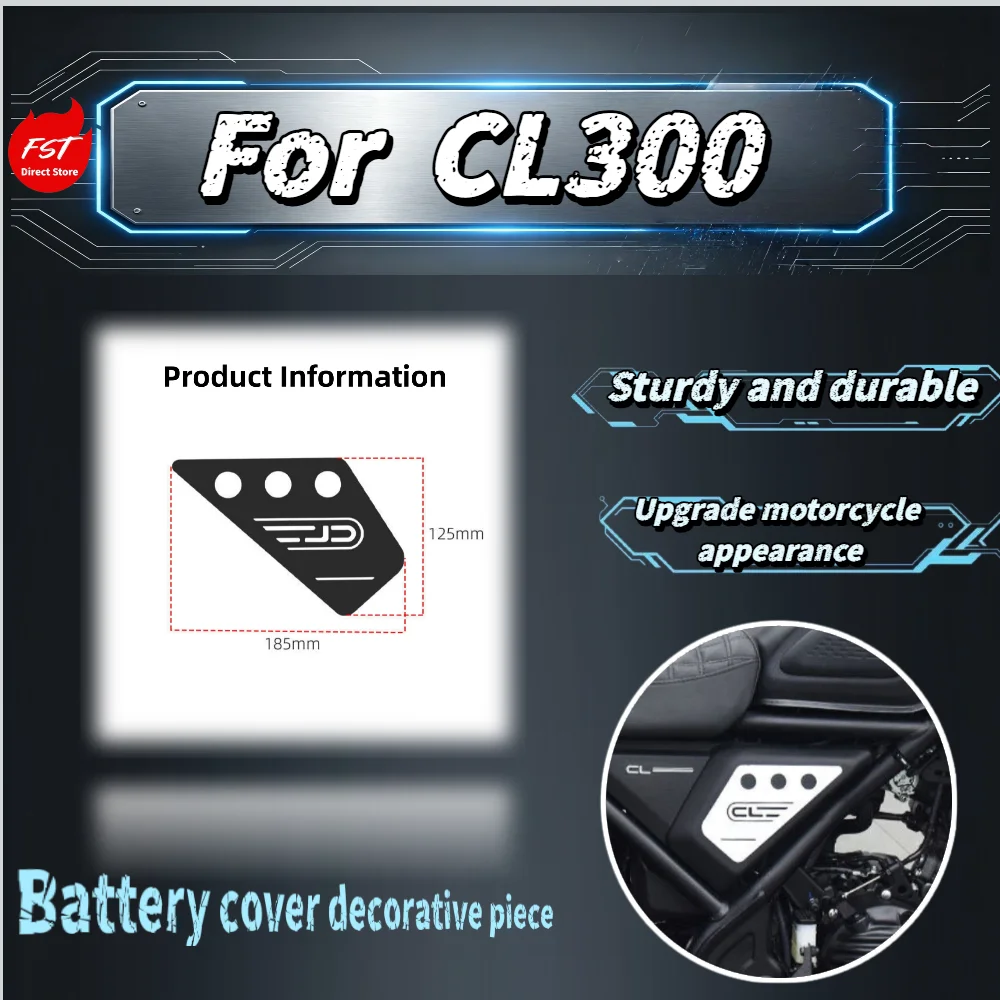 For CL300 Battery Cover Decorative Plate Left Right Aluminum Seat Side Cover Sticker Guard Accessories
For CL300 Battery Cover Decorative Plate Left Right Aluminum Seat Side Cover Sticker Guard Accessories