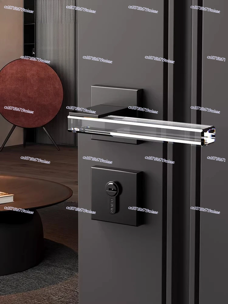 Дверной замок для межкомнатных дверей, простой итальянский замок для спальни, домашняя дверная ручка с кристаллами
Дверной замок для межкомнатных дверей, простой итальянский замок для спальни, домашняя дверная ручка с кристаллами