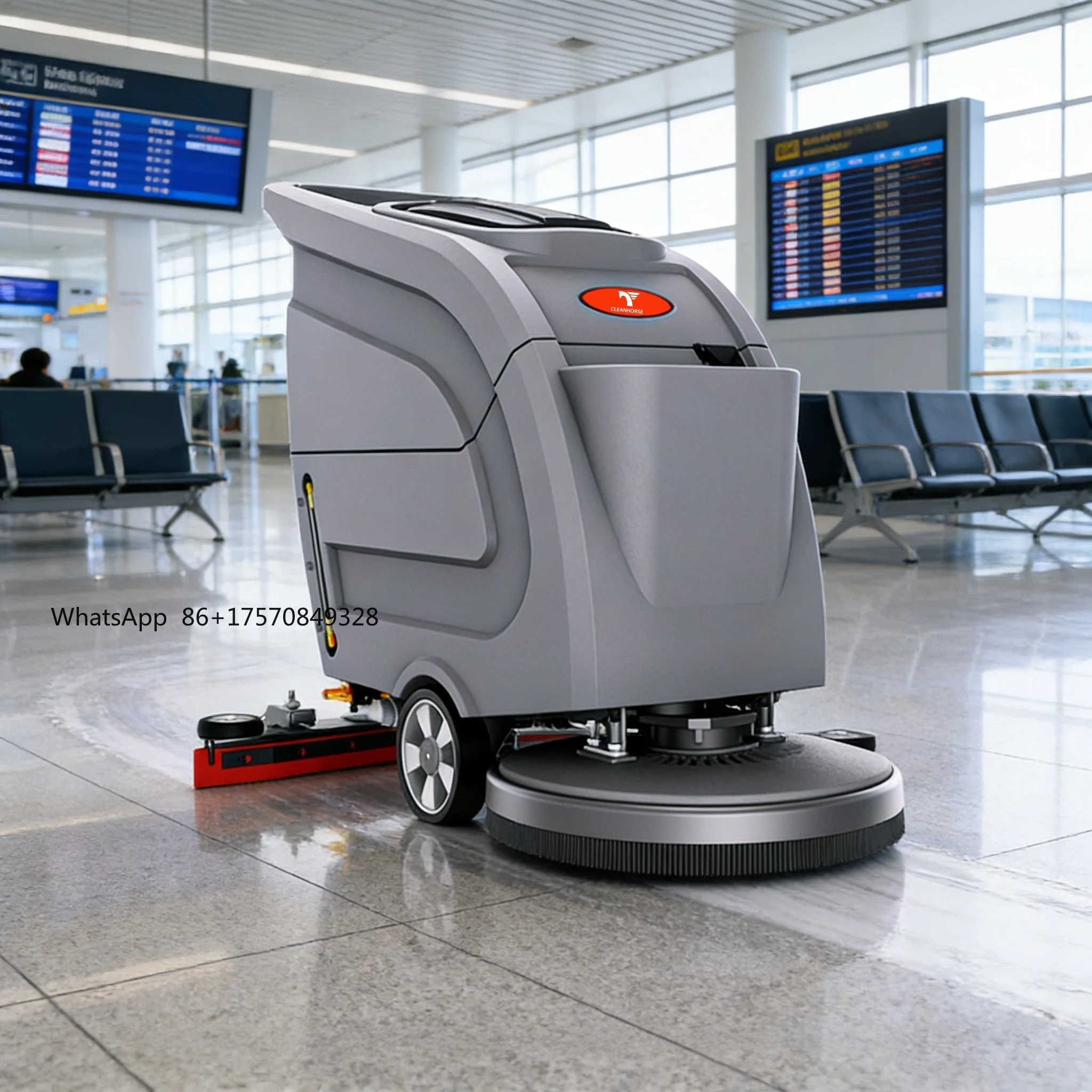 Cleanhorse X1 New Plastic Electric Walk Floor Scrubber with 24V85Ah Battery for Pharmaceutical & Tile Floor Cleaning
Cleanhorse X1 New Plastic Electric Walk Floor Scrubber with 24V85Ah Battery for Pharmaceutical & Tile Floor Cleaning