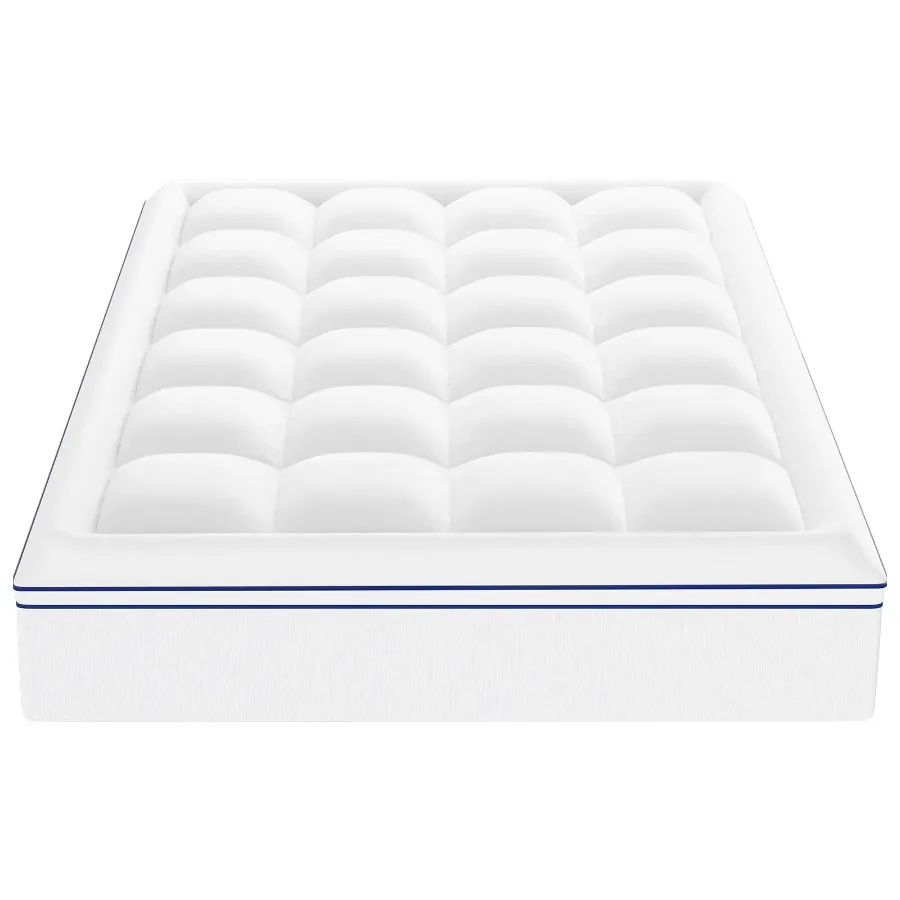 Mattress Topper Fiber Fill Detachable and Washable Queen Size 1 in Thickness
Mattress Topper Fiber Fill Detachable and Washable Queen Size 1 in Thickness