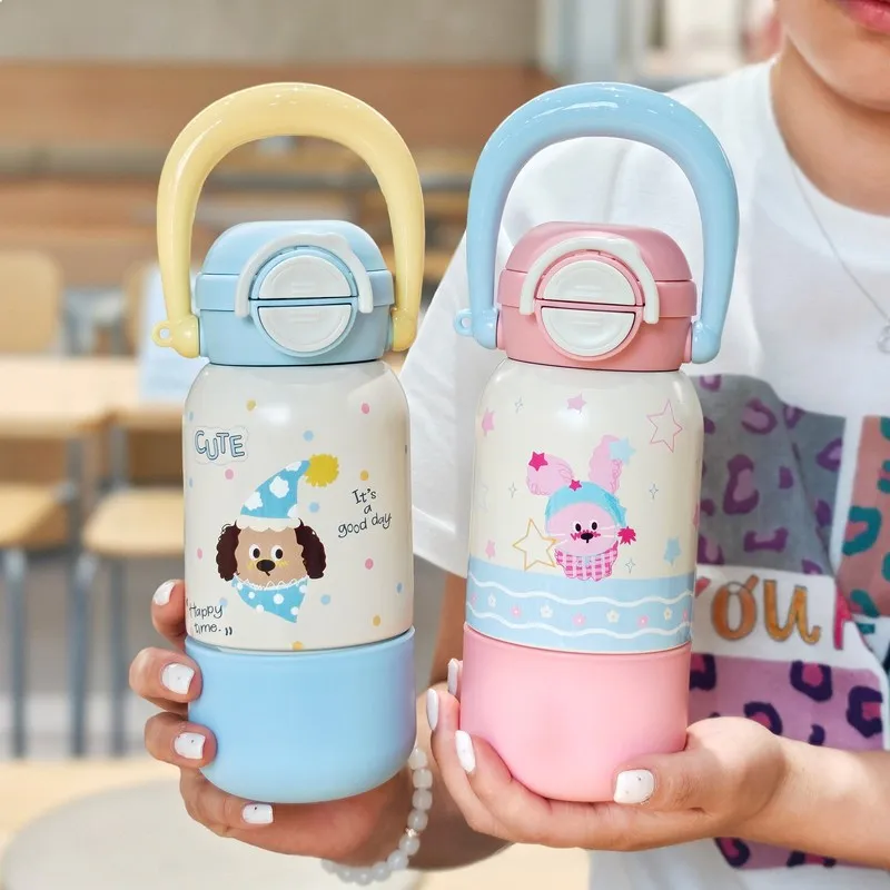 New Dog Design Children Vacuum Insulated Thermos Stainless Steel High Appearance Straw Water Bottle Portable Cup For School Gift
New Dog Design Children Vacuum Insulated Thermos Stainless Steel High Appearance Straw Water Bottle Portable Cup For School Gift