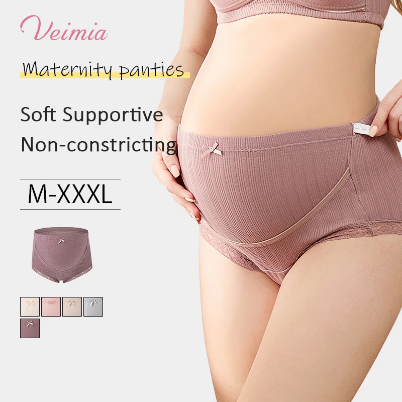 Veimia Maternity highwaisted panties Threaded Cotton comfortable underwear Early pregnancy Thin Panties for Expectant Mothers
Veimia Maternity highwaisted panties Threaded Cotton comfortable underwear Early pregnancy Thin Panties for Expectant Mothers