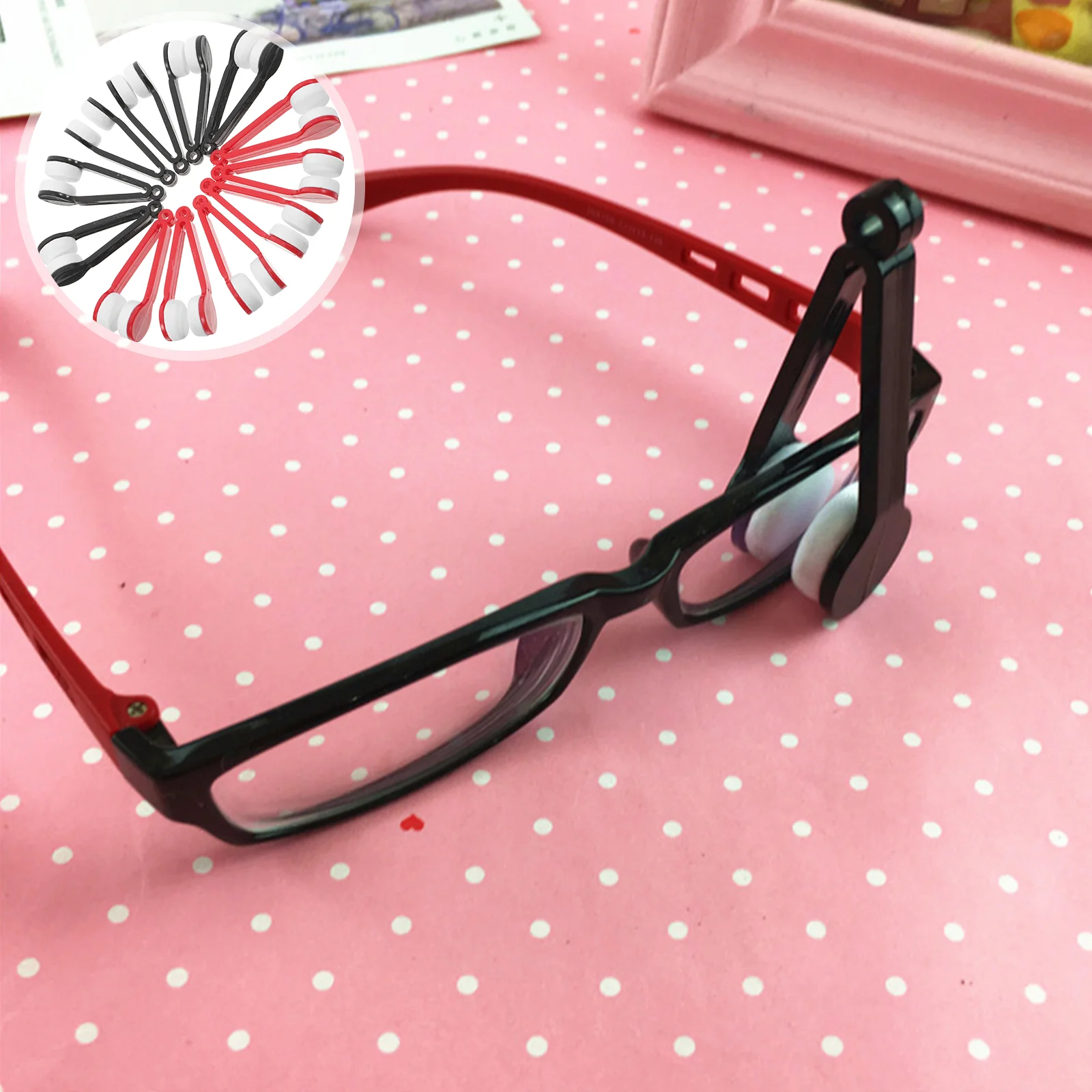 12pcs Glasses Cleaning Clip Lens Scratch Remover Tools Kit Portable Eyewear Maintainer for Sunglasses Light Glasses
12pcs Glasses Cleaning Clip Lens Scratch Remover Tools Kit Portable Eyewear Maintainer for Sunglasses Light Glasses