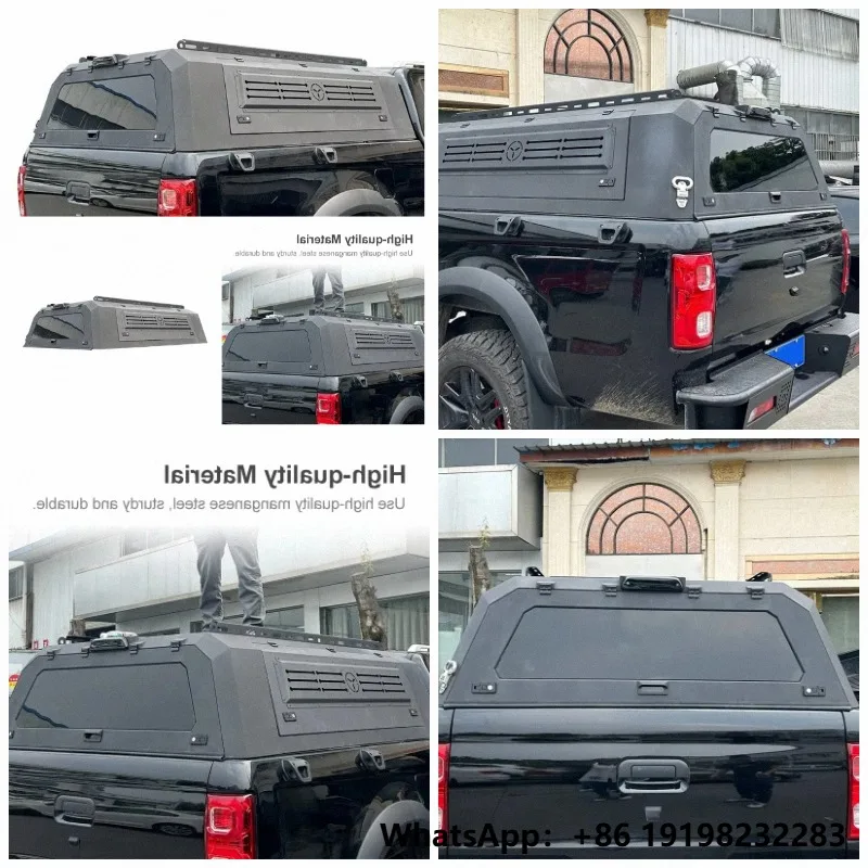 Customized Hard Manganese Steel Canopy Waterproof Concealed Hinge Anti-rusted Pickup Truck Bed Cover for JAC ShuaiLing T8
Customized Hard Manganese Steel Canopy Waterproof Concealed Hinge Anti-rusted Pickup Truck Bed Cover for JAC ShuaiLing T8