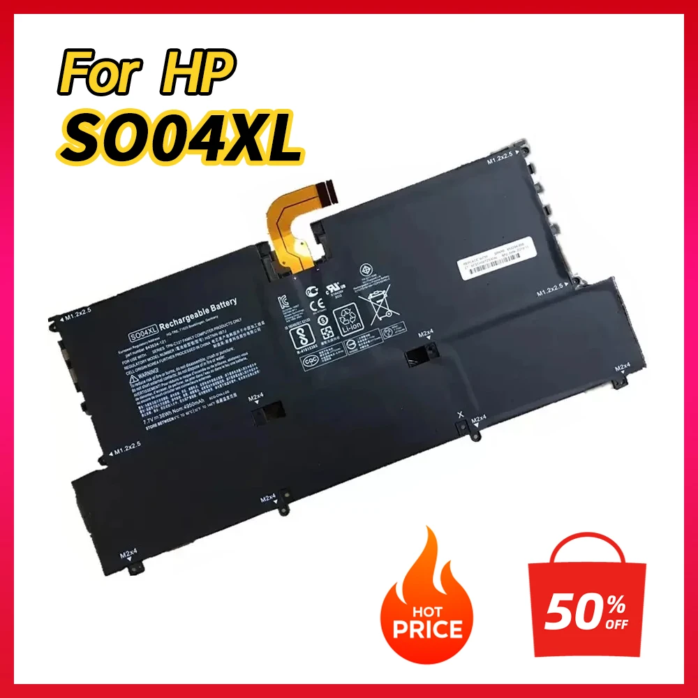 100% NEW Original SO04XL TPN-C127 Battery for HP Spectre 13-V016TU V015TU V014TU V000 V030NG V020TU V123T 844199-855 HSTNN-IB7J
100% NEW Original SO04XL TPN-C127 Battery for HP Spectre 13-V016TU V015TU V014TU V000 V030NG V020TU V123T 844199-855 HSTNN-IB7J