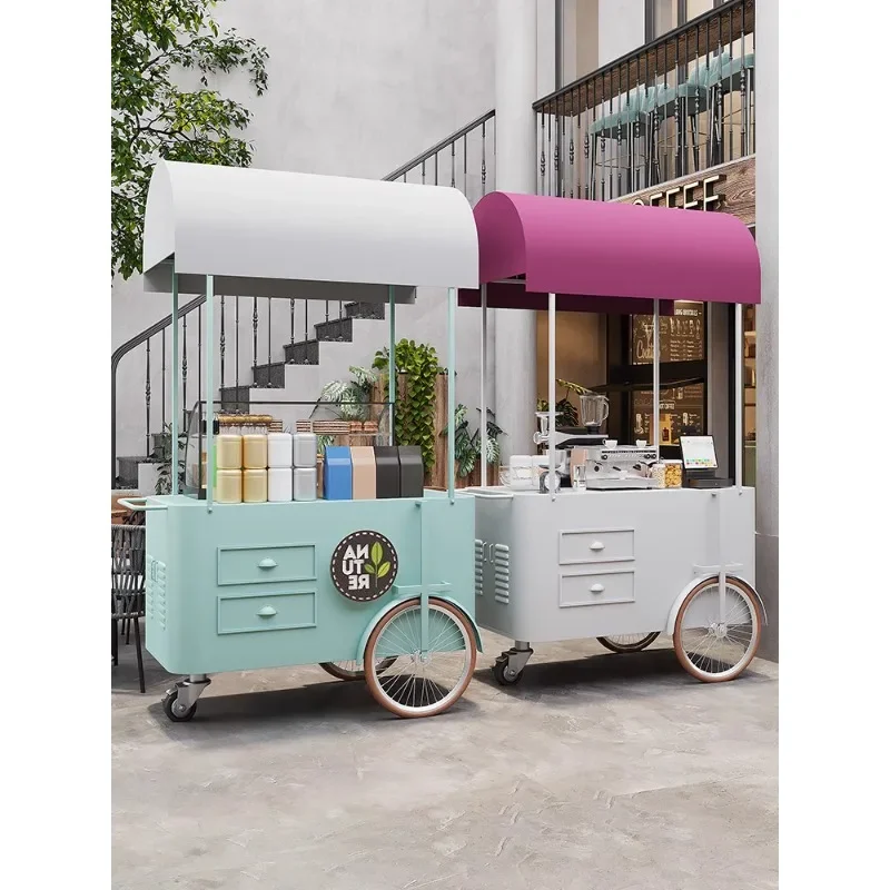 Creative stall three-wheeled cart commercial promotion float fair mobile booth outdoor night market snack cart coffee cart
Creative stall three-wheeled cart commercial promotion float fair mobile booth outdoor night market snack cart coffee cart