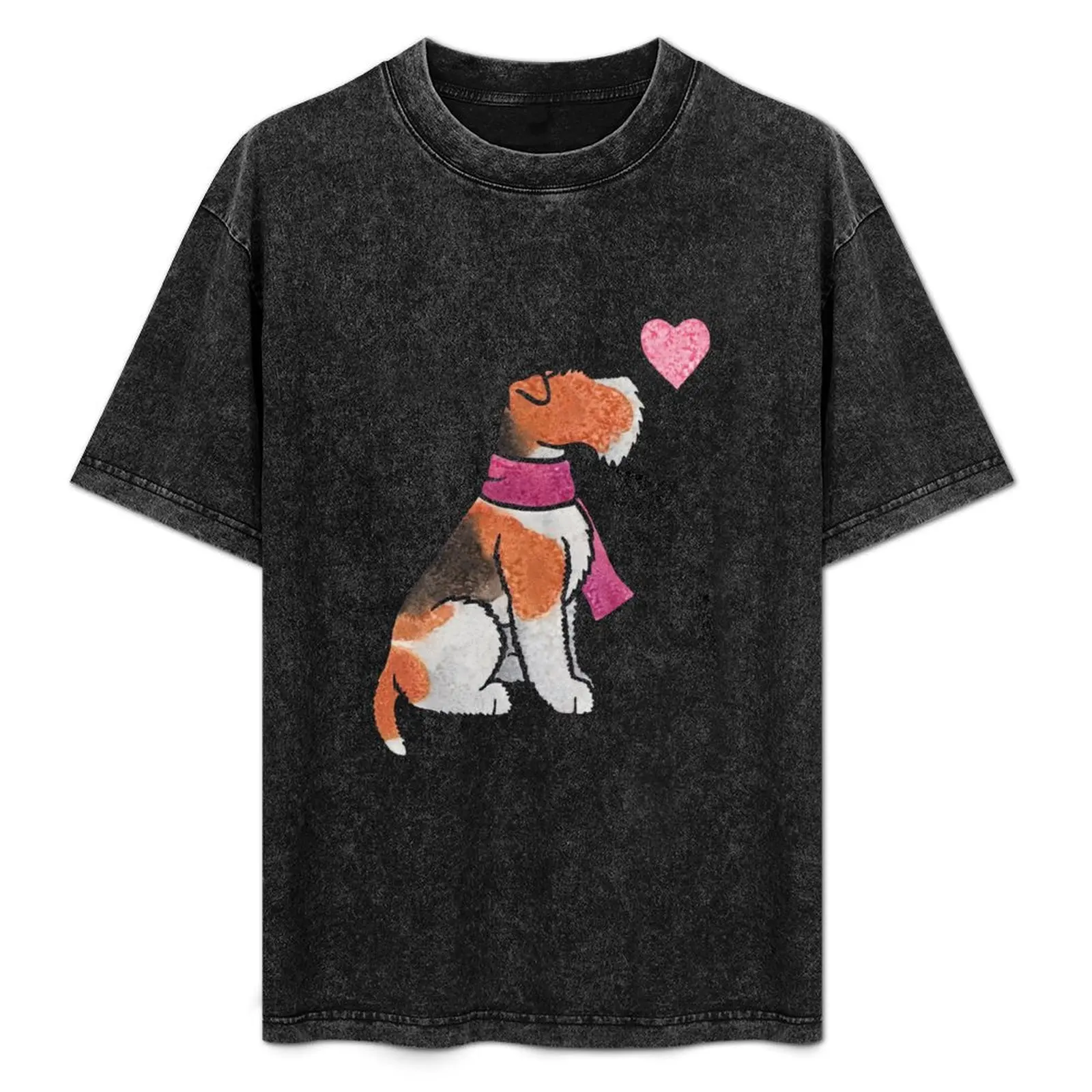Watercolour Wire Fox Terrier T-Shirt Urban Style Casual Short Sleeve Top
Watercolour Wire Fox Terrier T-Shirt Urban Style Casual Short Sleeve Top