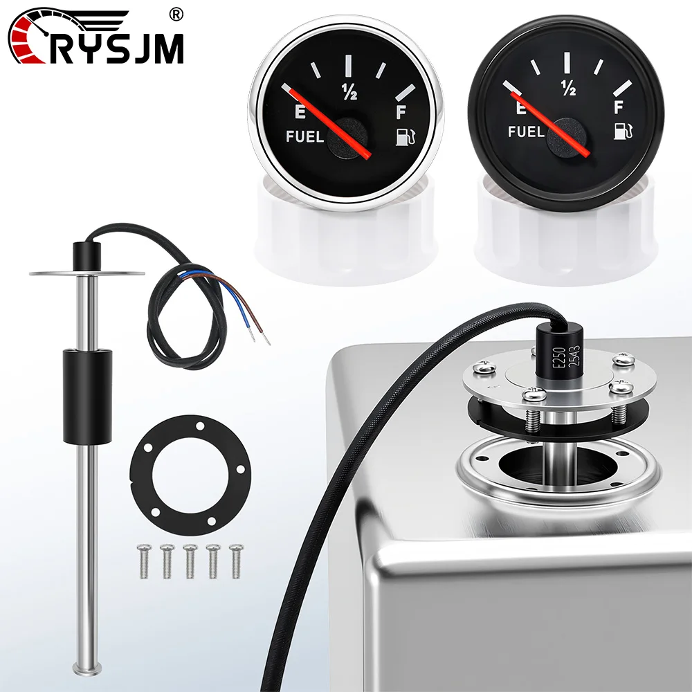 0-190 ohms Fuel Level Sensor + Car Boat Fuel Level Gauge Tank Level Indicato 2'' 52MM Fuel Level Gauge Car Accessories For All
0-190 ohms Fuel Level Sensor + Car Boat Fuel Level Gauge Tank Level Indicato 2'' 52MM Fuel Level Gauge Car Accessories For All
