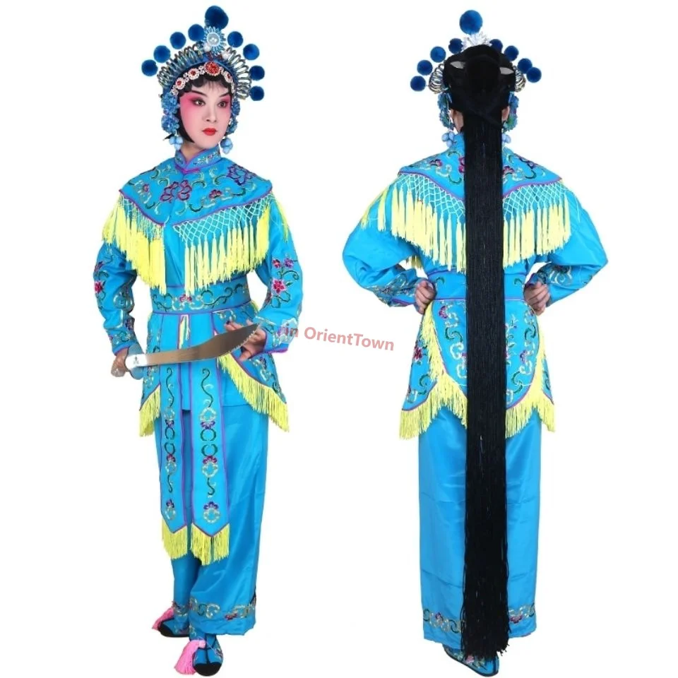 TV movie Stage Woman General Outfit Sichuan Yue Kun Opera Peking Opera clothing stage costumes daomadan female Soldiers clothing
TV movie Stage Woman General Outfit Sichuan Yue Kun Opera Peking Opera clothing stage costumes daomadan female Soldiers clothing
