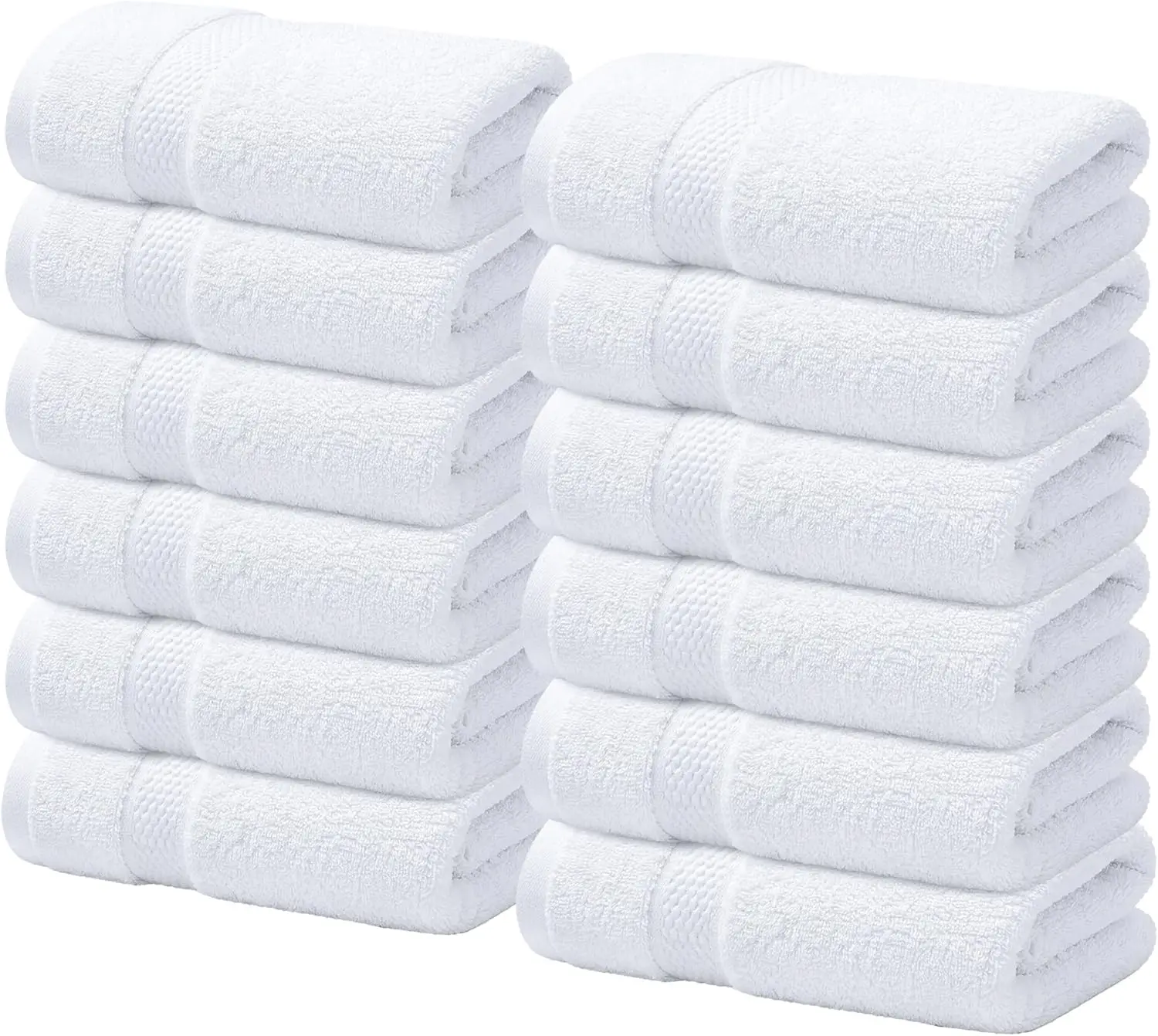 12-Pack 100% Cotton Washcloths 13x13 inches – Soft, Absorbent, and Durable for Bath, Face, Gym & Spa Use
12-Pack 100% Cotton Washcloths 13x13 inches – Soft, Absorbent, and Durable for Bath, Face, Gym & Spa Use