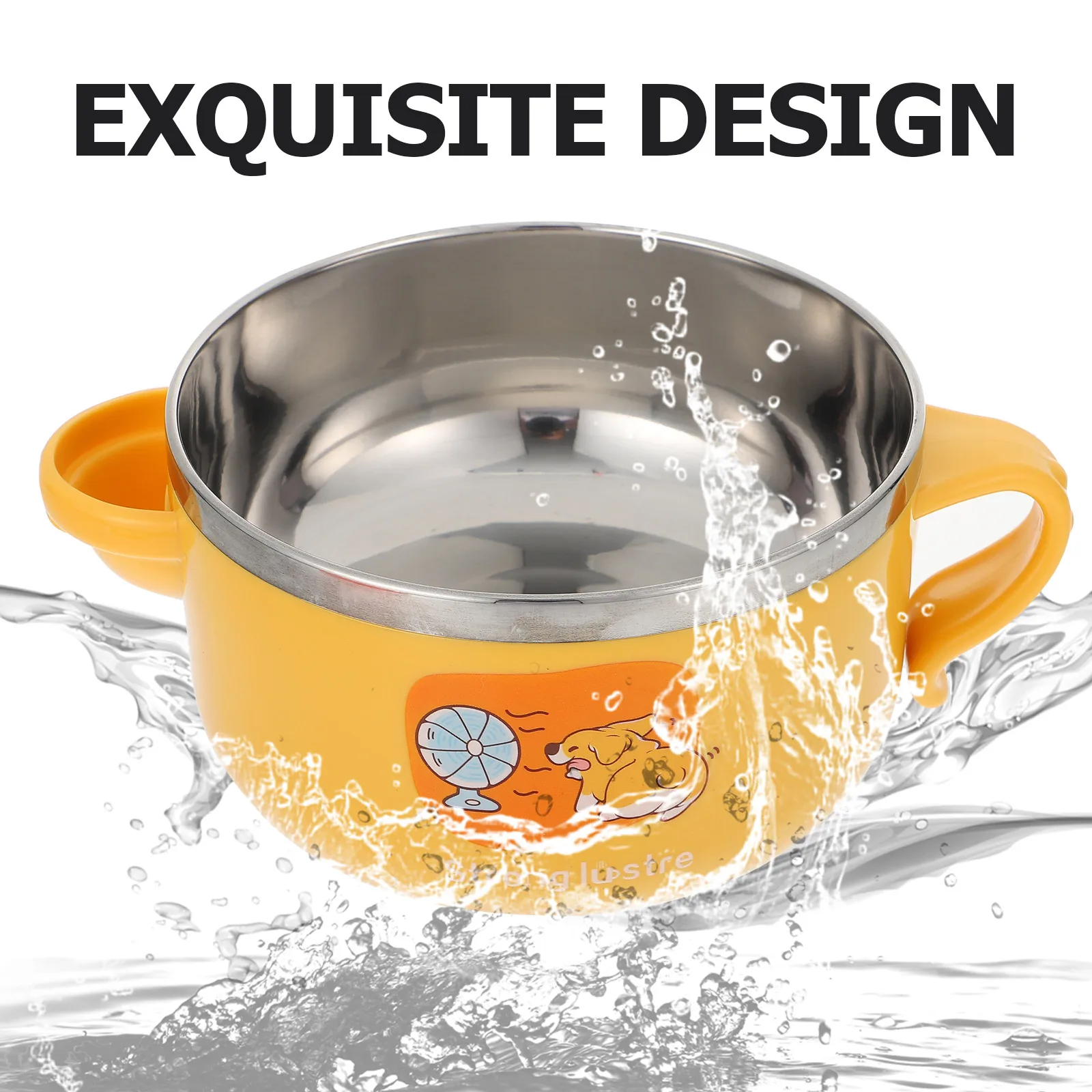 1pc Complementary Food Bowl Water Insulation Stainless Steel Soup Bowl Double Layer Baby Rice Container Green for Kids
1pc Complementary Food Bowl Water Insulation Stainless Steel Soup Bowl Double Layer Baby Rice Container Green for Kids