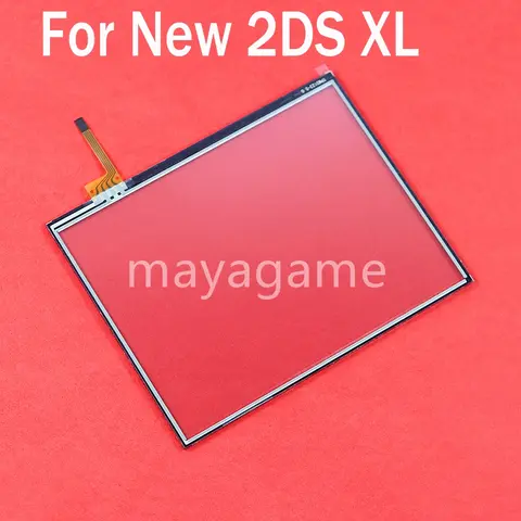 1pc Glass Touch Screen Digitizer with Adhesive For Nintendo NEW 2DS XL LL Console