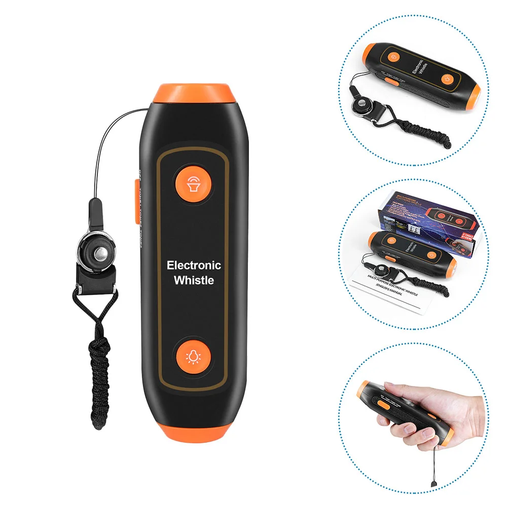 Electronic Whistle for Coaches Teachers Referees 120 150 ABS Handheld Pinch Whistle LED Light SOS Flashlight
Electronic Whistle for Coaches Teachers Referees 120 150 ABS Handheld Pinch Whistle LED Light SOS Flashlight