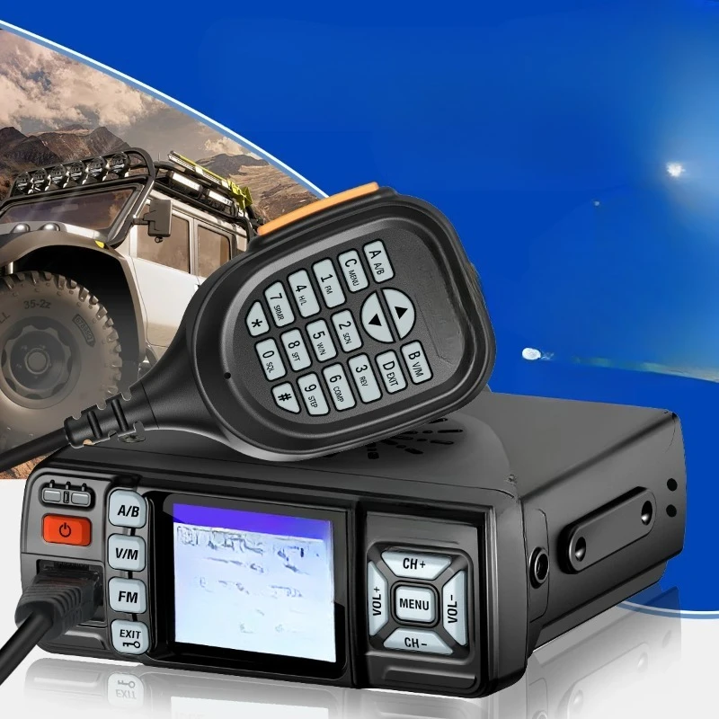 Mobile Radio 25W Dual Band DTMF VHF UHF Long Range Transceiver 13.8V DC LCD Display AR-318 Car Radio Walkie Talkie
Mobile Radio 25W Dual Band DTMF VHF UHF Long Range Transceiver 13.8V DC LCD Display AR-318 Car Radio Walkie Talkie