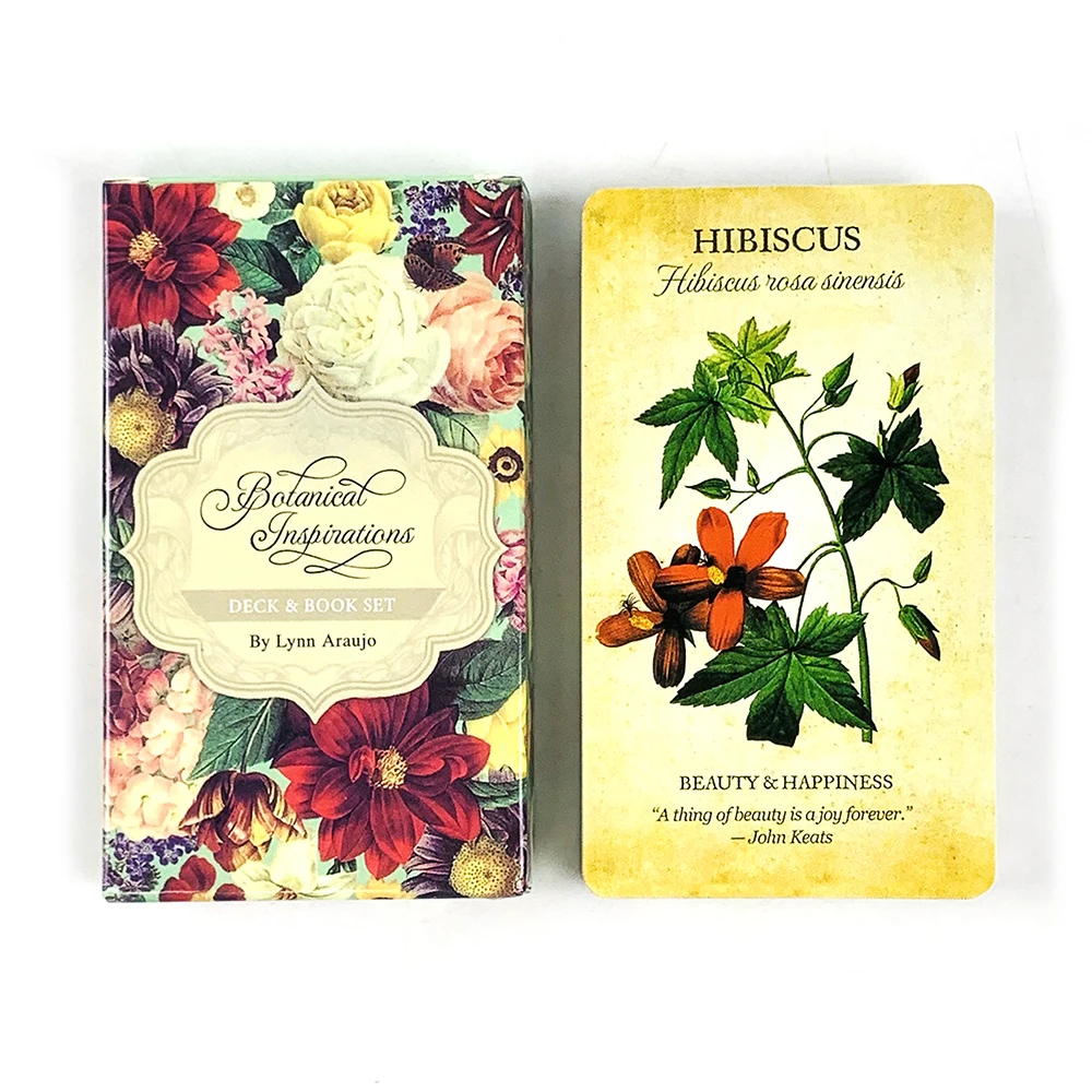 Botanical Inspirations Oracle Cards A 44 Cards English Divination Edition Deck Borad Games, Stylish & Compact, Ideal For Travel
Botanical Inspirations Oracle Cards A 44 Cards English Divination Edition Deck Borad Games, Stylish & Compact, Ideal For Travel
