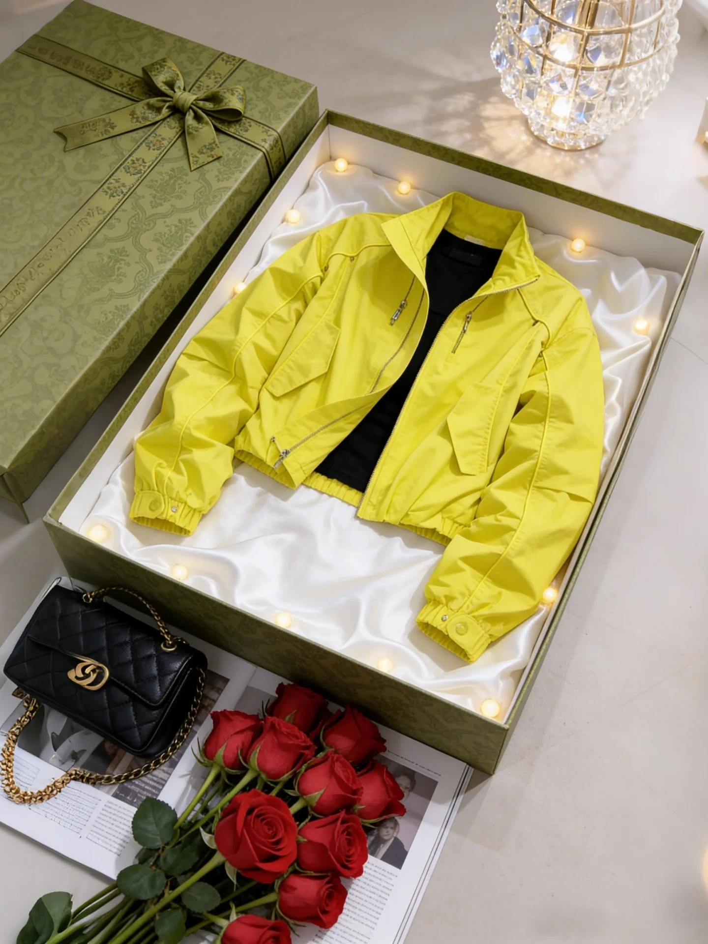 Elegant White Stand Collar Women's Jacket Premium Quality Spring 2026 New Arrival Commute Style Loose Fit Zipper Closure
Elegant White Stand Collar Women's Jacket Premium Quality Spring 2026 New Arrival Commute Style Loose Fit Zipper Closure