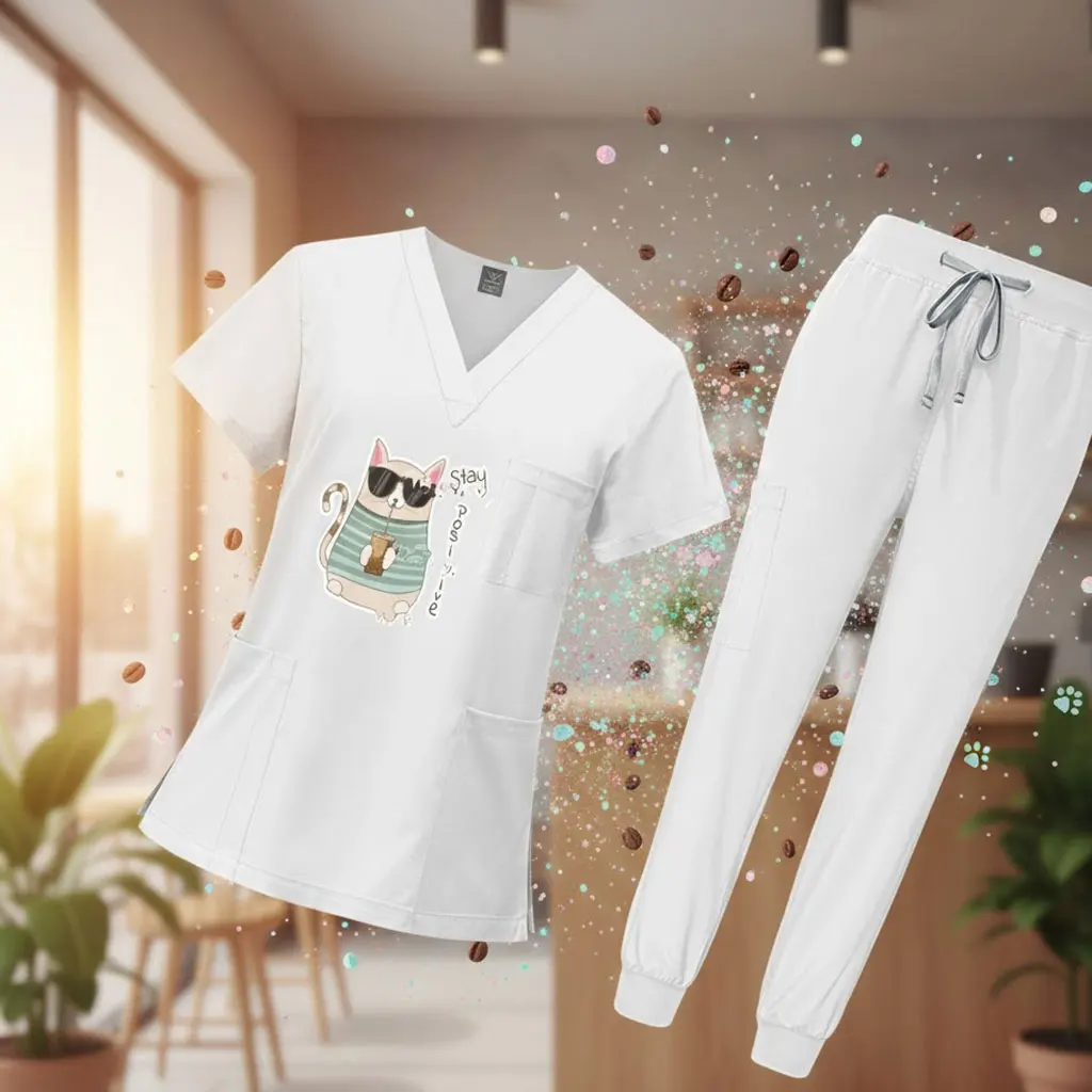 V-Neck Short-Sleeve Multi-Scene Set Hospital Nurse Surgical Gown Workshop Waiter Unisex Scrubs Overalls
V-Neck Short-Sleeve Multi-Scene Set Hospital Nurse Surgical Gown Workshop Waiter Unisex Scrubs Overalls