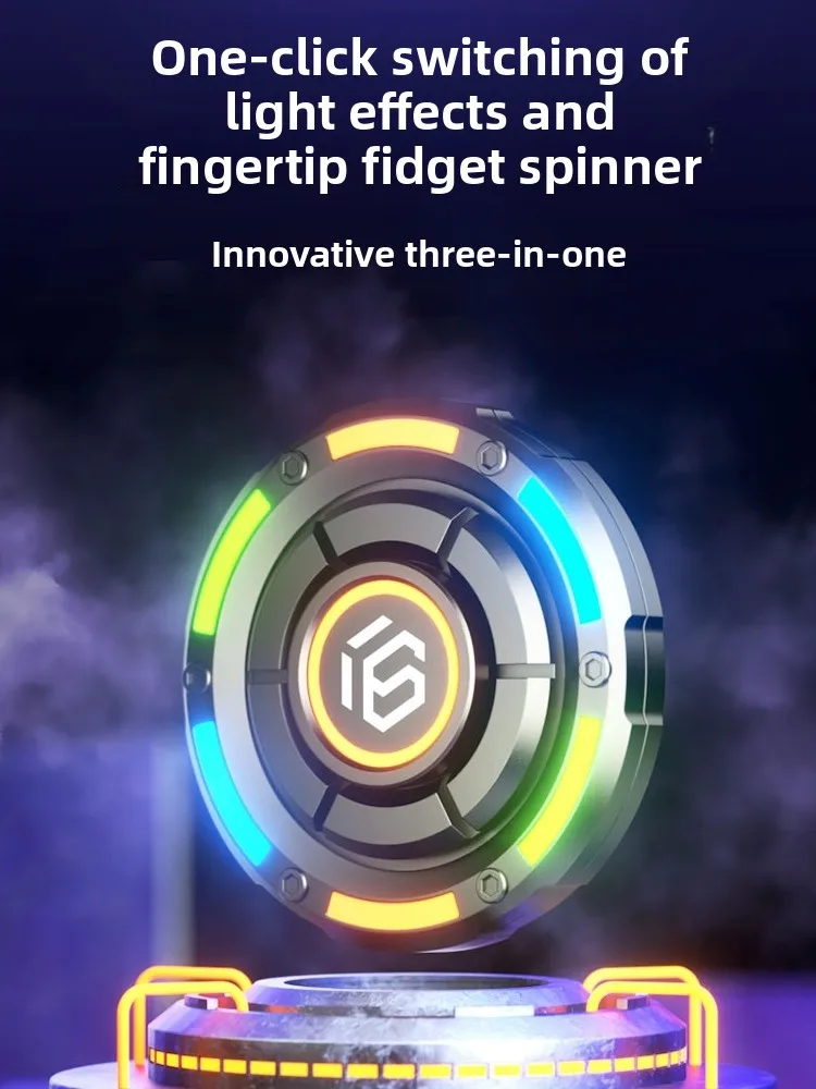 Yijue Traveler Premium Edition Fidget Spinner – Glow in Dark Coin Clicker & EDC Finger Gyro, Luminous Black Tech Decompression
Yijue Traveler Premium Edition Fidget Spinner – Glow in Dark Coin Clicker & EDC Finger Gyro, Luminous Black Tech Decompression