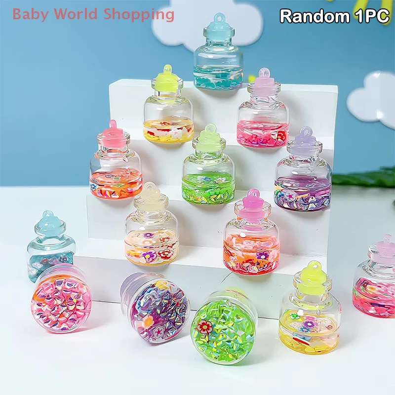 1PC Colorful Glass Bottle Luminous Flower Glitter Bottle Ornament DIY Keychain For Women Men Bag Decoration Handmade Gift
1PC Colorful Glass Bottle Luminous Flower Glitter Bottle Ornament DIY Keychain For Women Men Bag Decoration Handmade Gift