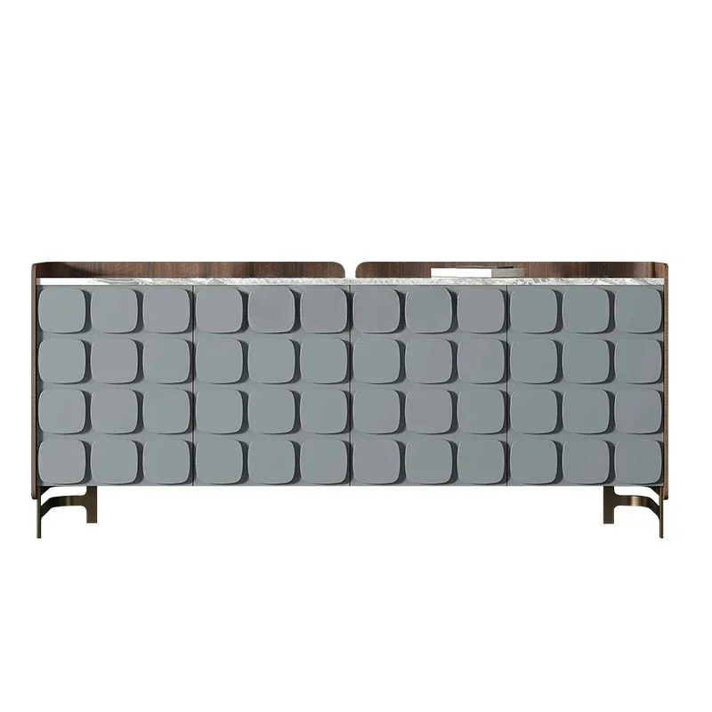 Italian minimalist marble dining side cabinet storage modern light luxury home rock slab porch partition cabinet
Italian minimalist marble dining side cabinet storage modern light luxury home rock slab porch partition cabinet