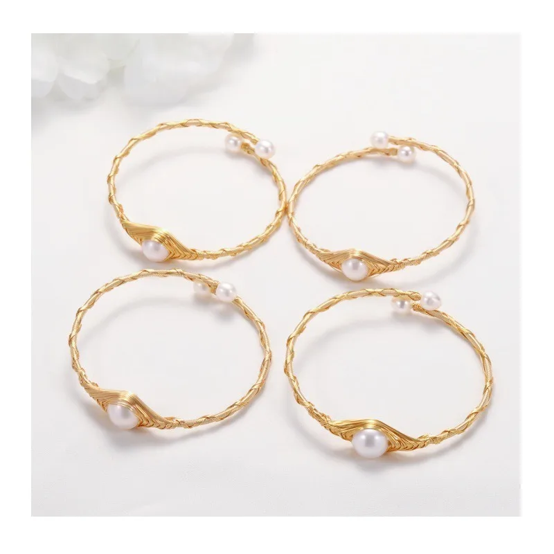 Freshwater Baroque Pearl Pure Handmade Delicate High-end Bracelet Women's Open Winding Jewelry New True Pearl
Freshwater Baroque Pearl Pure Handmade Delicate High-end Bracelet Women's Open Winding Jewelry New True Pearl