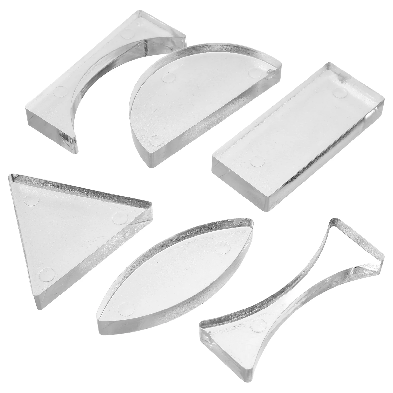 6 Pcs Optical Lenses Experiment Kit Acrylic Glass Prism Triangular Semi Round Rectangular Convex Concave Physics Teaching Lab
6 Pcs Optical Lenses Experiment Kit Acrylic Glass Prism Triangular Semi Round Rectangular Convex Concave Physics Teaching Lab