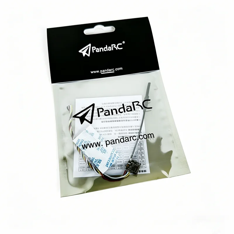 PandaRC Nano25 5.8G VTX, 25mW, Ultra Small 10x10mm, 40CH, OSD Adjust, for FPV Racing Drone
PandaRC Nano25 5.8G VTX, 25mW, Ultra Small 10x10mm, 40CH, OSD Adjust, for FPV Racing Drone