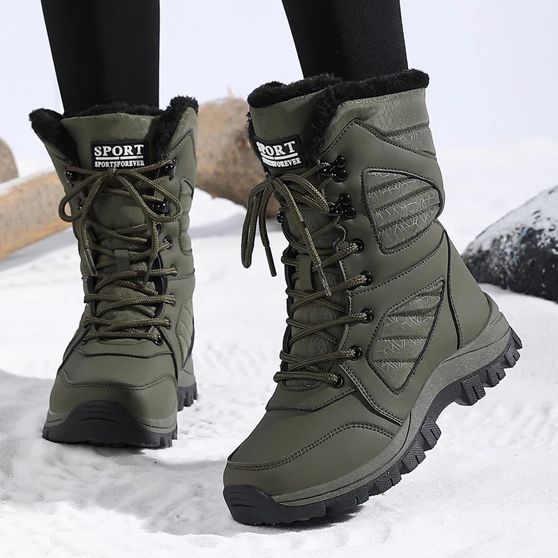 Winter Women Snow Boot High-top Waterproof Ankle Boots Ladies Thick Plus Warm Snow Hiking Boots Outdoor Cotton Shoes Sneakers
Winter Women Snow Boot High-top Waterproof Ankle Boots Ladies Thick Plus Warm Snow Hiking Boots Outdoor Cotton Shoes Sneakers