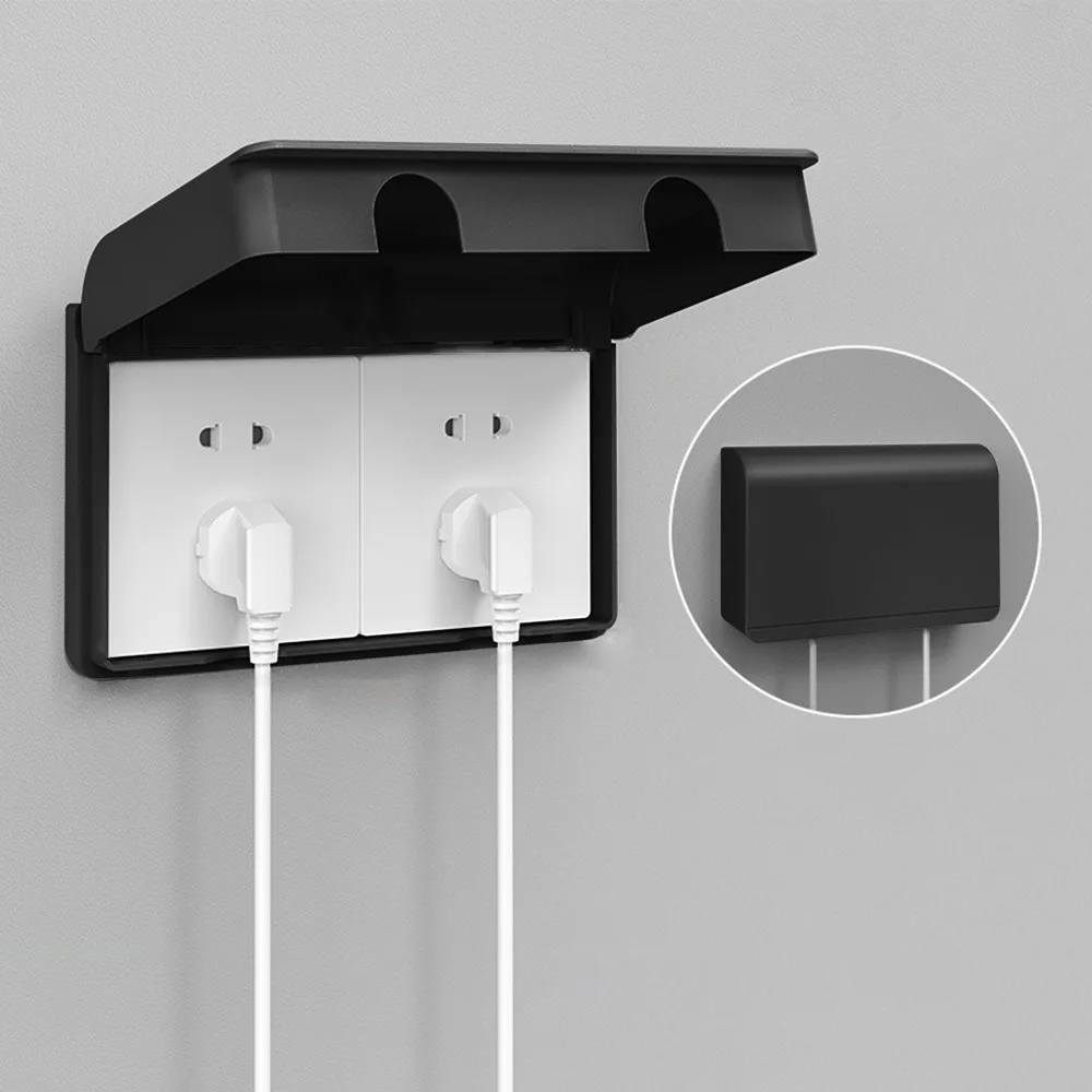 Durable 86 Type Switch Protective Cover Waterproof Splash-Proof Electric Plug Cover Power Outlet Self-Adhesive Plug Box for Home
Durable 86 Type Switch Protective Cover Waterproof Splash-Proof Electric Plug Cover Power Outlet Self-Adhesive Plug Box for Home