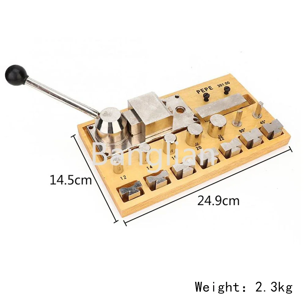 Ring Bending Machine, 6 Sizes Maker Tool Set, Earring, Finger Ring, Jewelry, Wooden, Metal, Plastic
Ring Bending Machine, 6 Sizes Maker Tool Set, Earring, Finger Ring, Jewelry, Wooden, Metal, Plastic