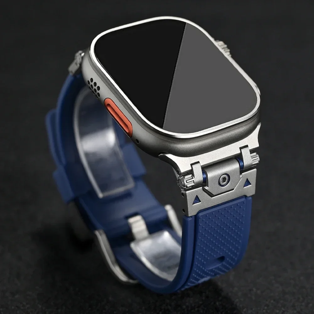 Ремешок резиновый для Apple Watch Ultra 49 мм, спортивный браслет из ТПУ для iWatch Series 9 8 7 6 5 4 3 Se 42 мм 44 45 мм
Ремешок резиновый для Apple Watch Ultra 49 мм, спортивный браслет из ТПУ для iWatch Series 9 8 7 6 5 4 3 Se 42 мм 44 45 мм