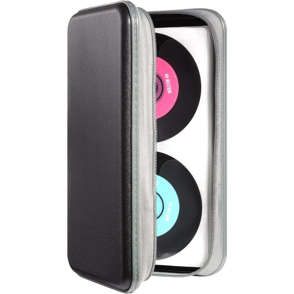CD Case,96 Capacity CD Holder Hard Plastic CD Storage Wallet Protective CD/DVD Case Holder for Car Home Travel (96, Black
CD Case,96 Capacity CD Holder Hard Plastic CD Storage Wallet Protective CD/DVD Case Holder for Car Home Travel (96, Black