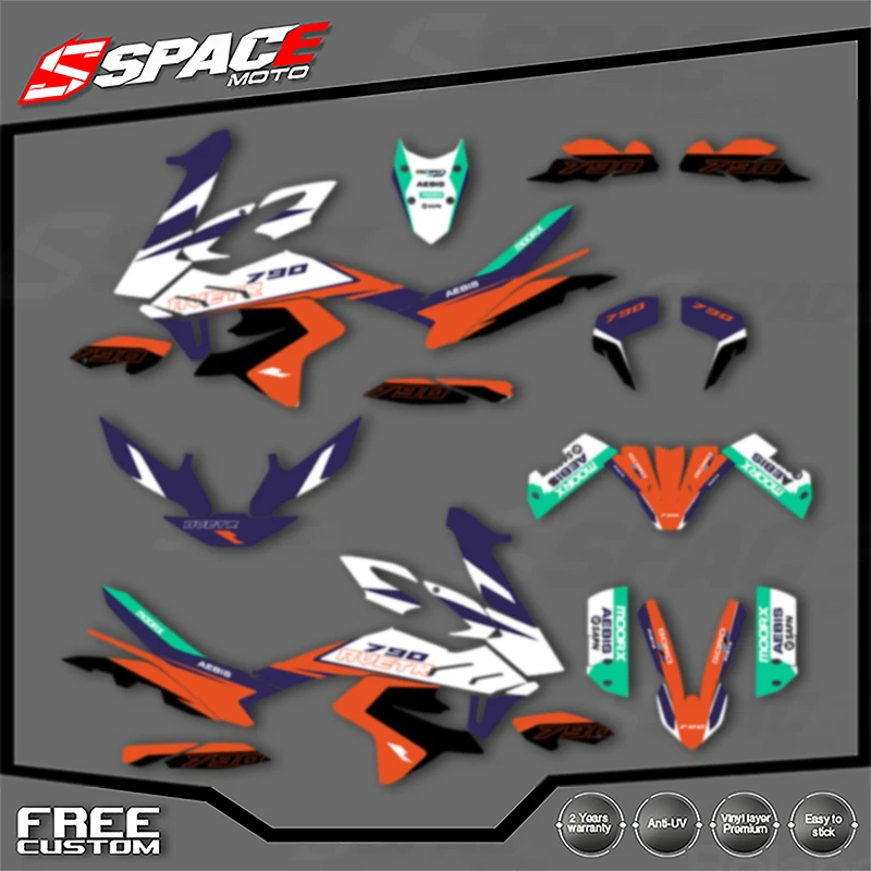 SPACE Custom Motorcycle Graphics For KTM 2019 2020 2021 2022 ADV790 19-22 ADV790 ADV-R Decal Stickers Kits 002
SPACE Custom Motorcycle Graphics For KTM 2019 2020 2021 2022 ADV790 19-22 ADV790 ADV-R Decal Stickers Kits 002