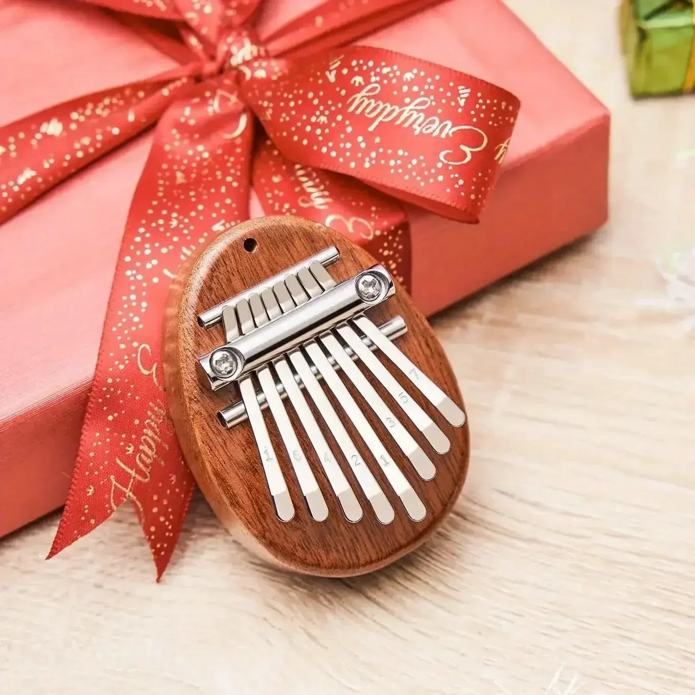 Thumb Piano 8 Key Mini Kalimba Exquisite Finger Piano Portable Marimba Musical Pendant Gift 8 Key Keyboard Musical Instrument
Thumb Piano 8 Key Mini Kalimba Exquisite Finger Piano Portable Marimba Musical Pendant Gift 8 Key Keyboard Musical Instrument