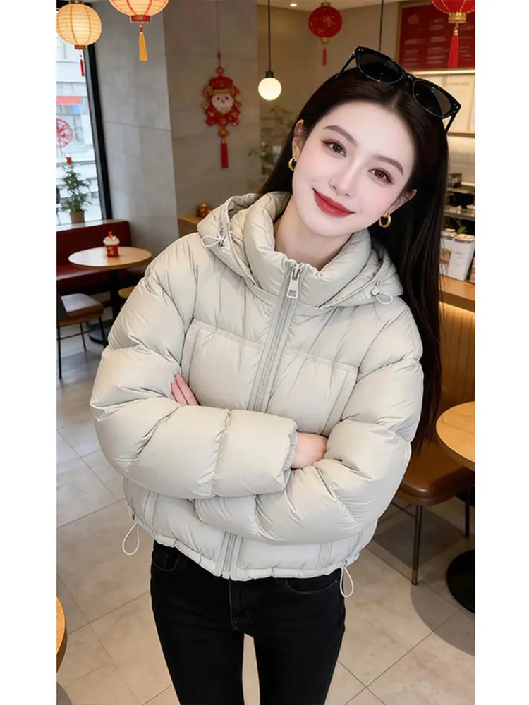 Women's Hooded Cotton Jacket Loose Fit Warm Commute Style Winter Outerwear Casual Comfortable Long Sleeve Color
Women's Hooded Cotton Jacket Loose Fit Warm Commute Style Winter Outerwear Casual Comfortable Long Sleeve Color