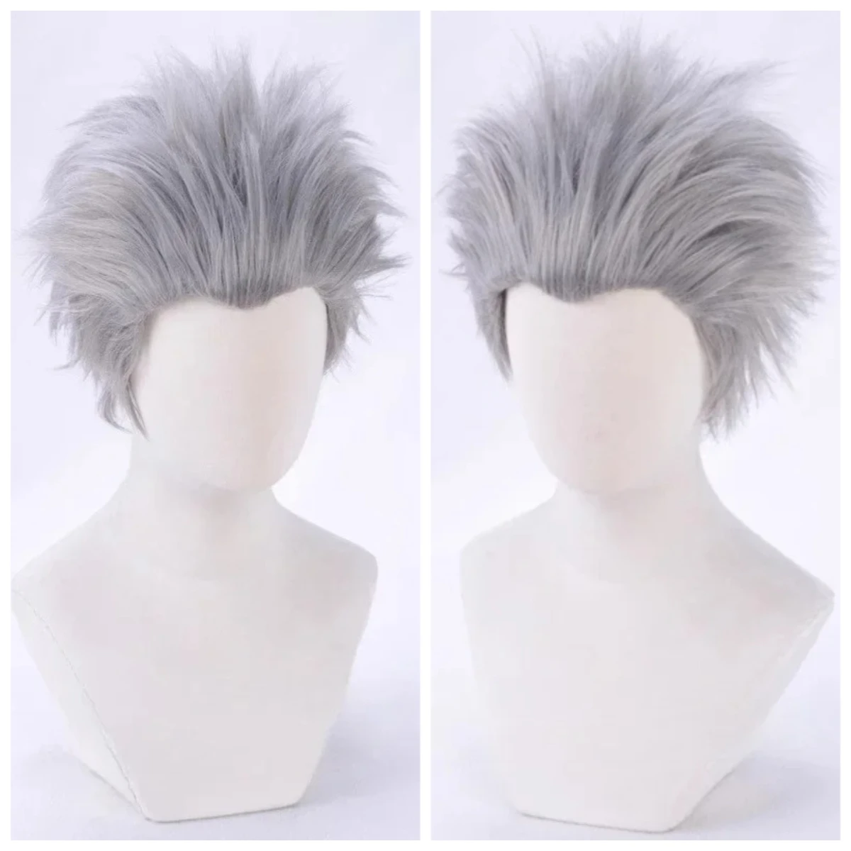 Men Synthetic Vergil Cosplay Wig Short Silver Grey Slicked-back Hair Heat Resistant Hair Wig
Men Synthetic Vergil Cosplay Wig Short Silver Grey Slicked-back Hair Heat Resistant Hair Wig