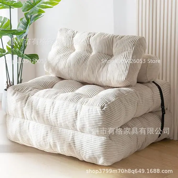 Compressed vacuum lazy sofa fabric foldable minimalist modern home living room sofa bed
Compressed vacuum lazy sofa fabric foldable minimalist modern home living room sofa bed
