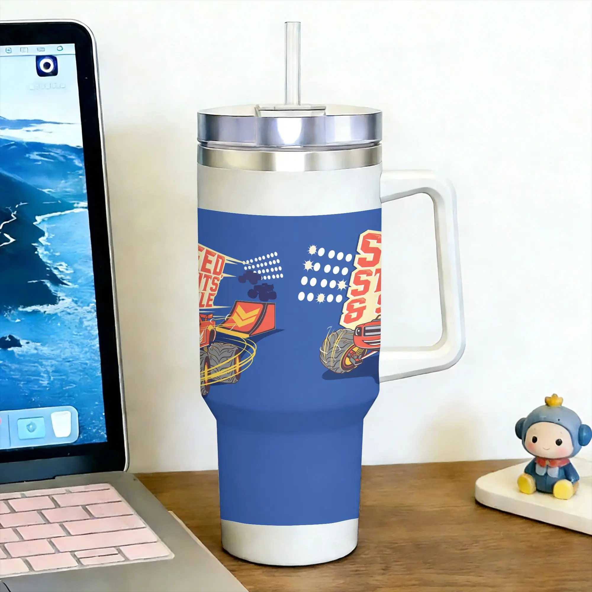 40oz B-Blaze and the Monster M-Machines Tumbler Cold Drink Leakproof Water Bottle Stainless Steel Travel Coffee Mug,
40oz B-Blaze and the Monster M-Machines Tumbler Cold Drink Leakproof Water Bottle Stainless Steel Travel Coffee Mug,