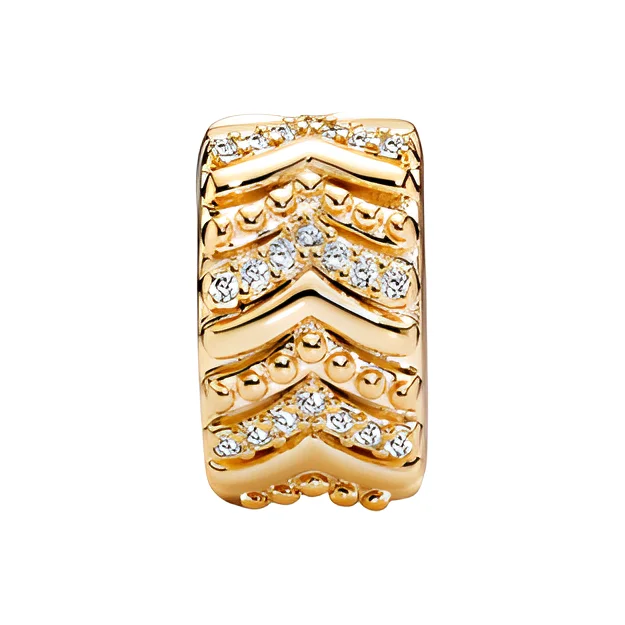 Pandora MOMENTS Beaded Accoutrements Women's Gold 767798CZ
Pandora MOMENTS Beaded Accoutrements Women's Gold 767798CZ