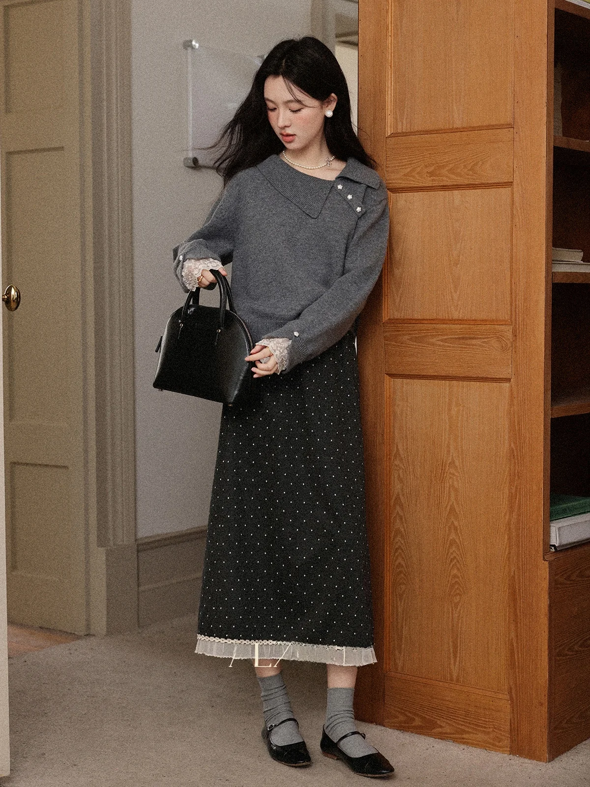 Новый женский вязаный свитер свободного кроя для осени и зимы, эксклюзивно онлайн, в стиле слэш-фэшн
Новый женский вязаный свитер свободного кроя для осени и зимы, эксклюзивно онлайн, в стиле слэш-фэшн