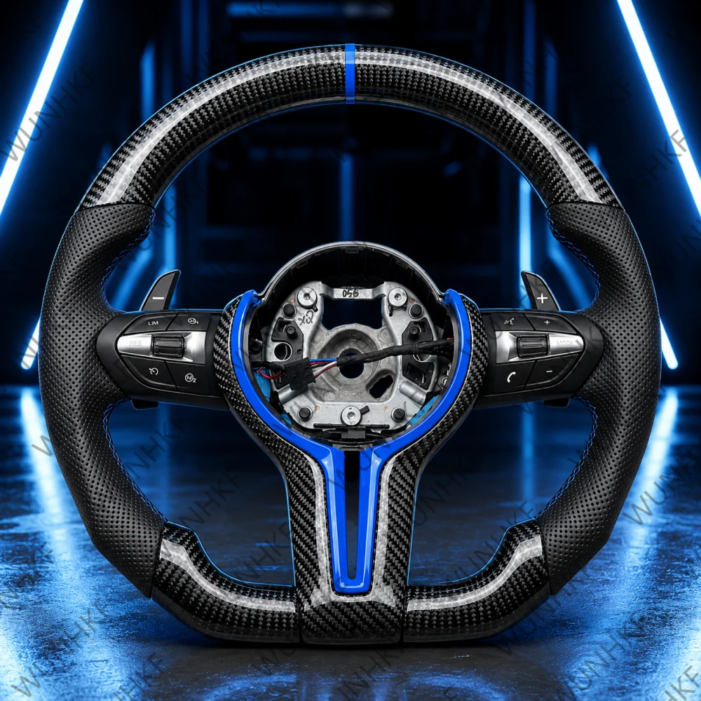 Real Carbon Fiber M Sports Steering Wheel M2 M3 M4 F32 F20 F87 F80 F82 F83 F21 F22 X2 X3 X4 X5 X6 With Shift Paddles For BMW F30
Real Carbon Fiber M Sports Steering Wheel M2 M3 M4 F32 F20 F87 F80 F82 F83 F21 F22 X2 X3 X4 X5 X6 With Shift Paddles For BMW F30