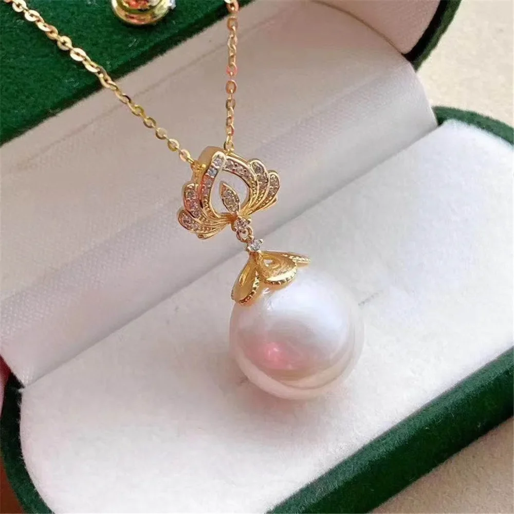 925 Stamped Alloy Gold Plating Pearl Pendant Setting DIY Jewelry Findings, Craft Supplies for Handmade Pendant Accessory
925 Stamped Alloy Gold Plating Pearl Pendant Setting DIY Jewelry Findings, Craft Supplies for Handmade Pendant Accessory
