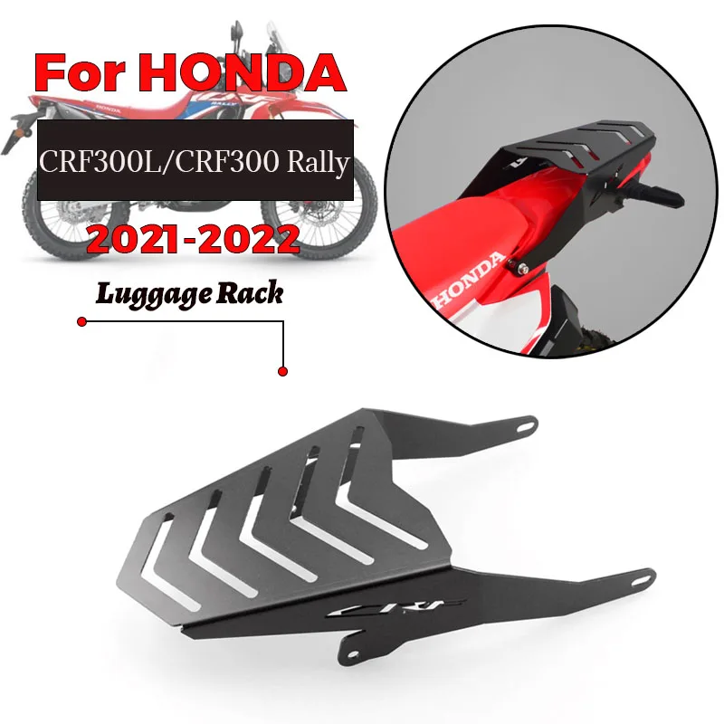 MTKRACING FOR HONDA CRF300L CRF300 Rally CRL 300 L 2021-2022 Motorcycle Rear Rack Luggage Rack Bracket
MTKRACING FOR HONDA CRF300L CRF300 Rally CRL 300 L 2021-2022 Motorcycle Rear Rack Luggage Rack Bracket