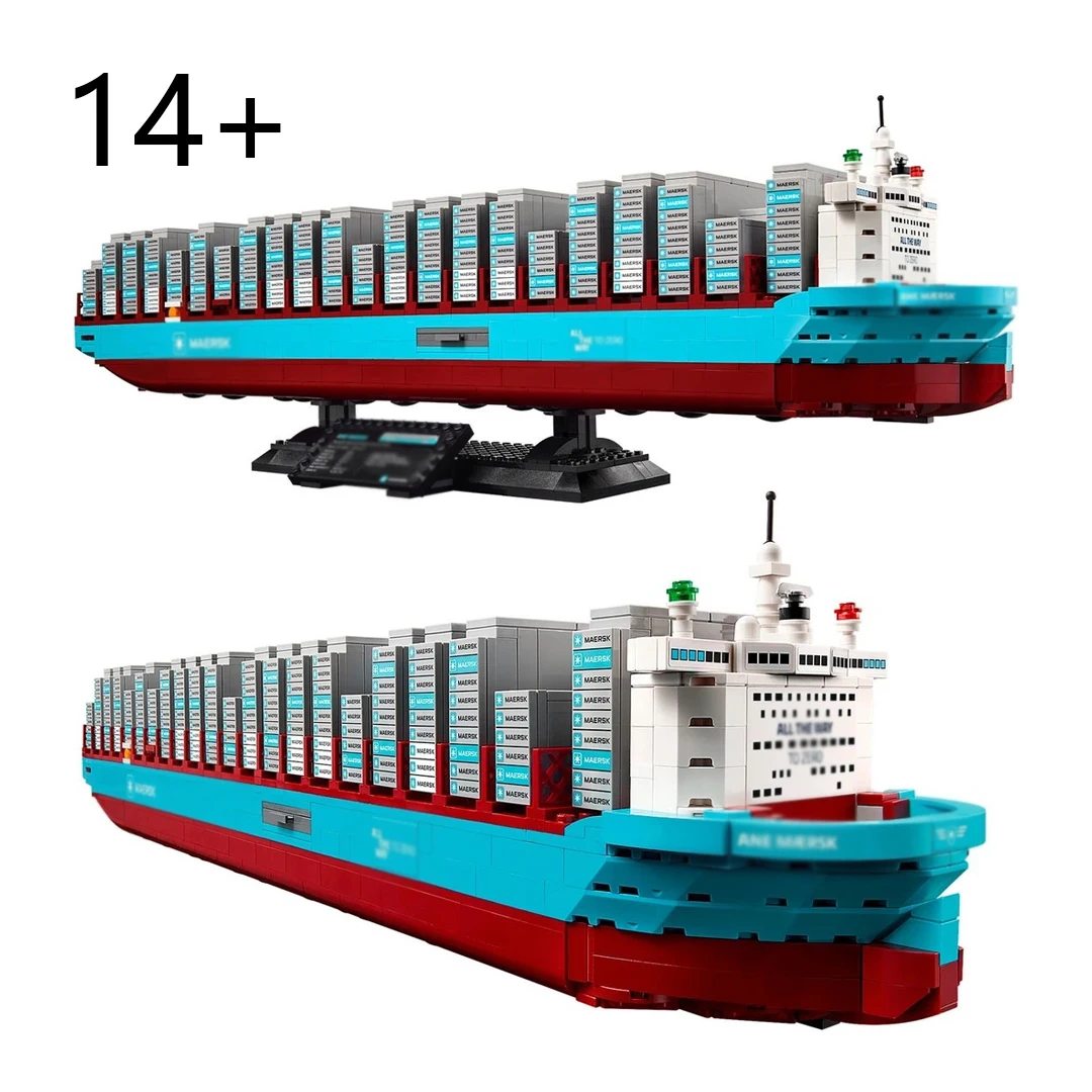 2026 New 40955 Dual-Fuel Container Vessel Bricks Puzzle Ship Boat Assembly Model Kits Vessels Building Blocks Toys Adult Gift
2026 New 40955 Dual-Fuel Container Vessel Bricks Puzzle Ship Boat Assembly Model Kits Vessels Building Blocks Toys Adult Gift
