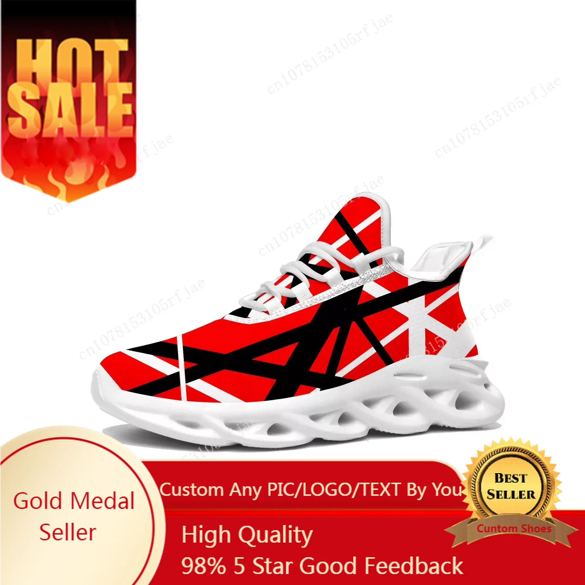 Van Halen 5150 Stripe Rock Band Flats Sneakers Mens Womens Sports Running Shoe Sneaker Lace Up Mesh Footwear Tailor-made Shoe
Van Halen 5150 Stripe Rock Band Flats Sneakers Mens Womens Sports Running Shoe Sneaker Lace Up Mesh Footwear Tailor-made Shoe