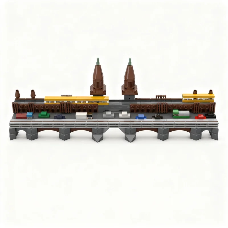 719PCS MOC Architecture Oberbaumbr Cke Berlin Model Custom Building Blocks DIY Assembly Display Gift Collectible Collection Set
719PCS MOC Architecture Oberbaumbr Cke Berlin Model Custom Building Blocks DIY Assembly Display Gift Collectible Collection Set